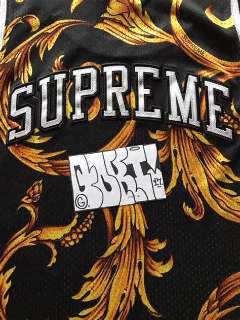 supreme versace jersey|supreme backwards tops.